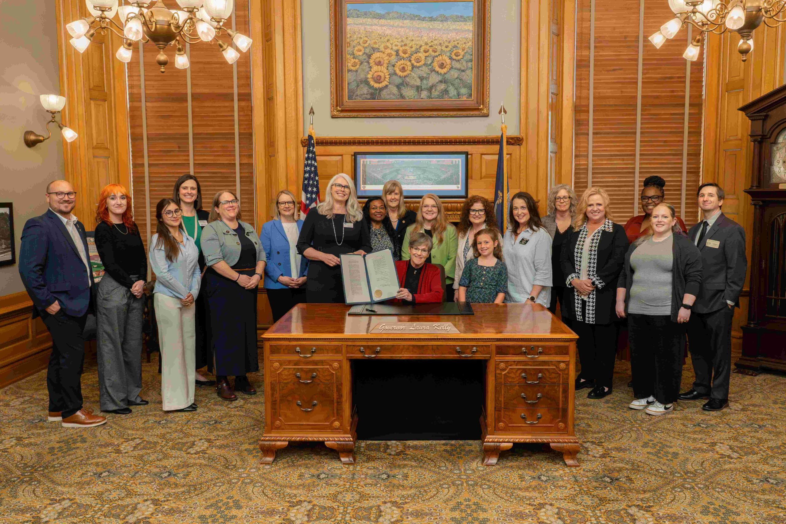 Bill signing for HB2357 that creates an option for Eviction Expungement