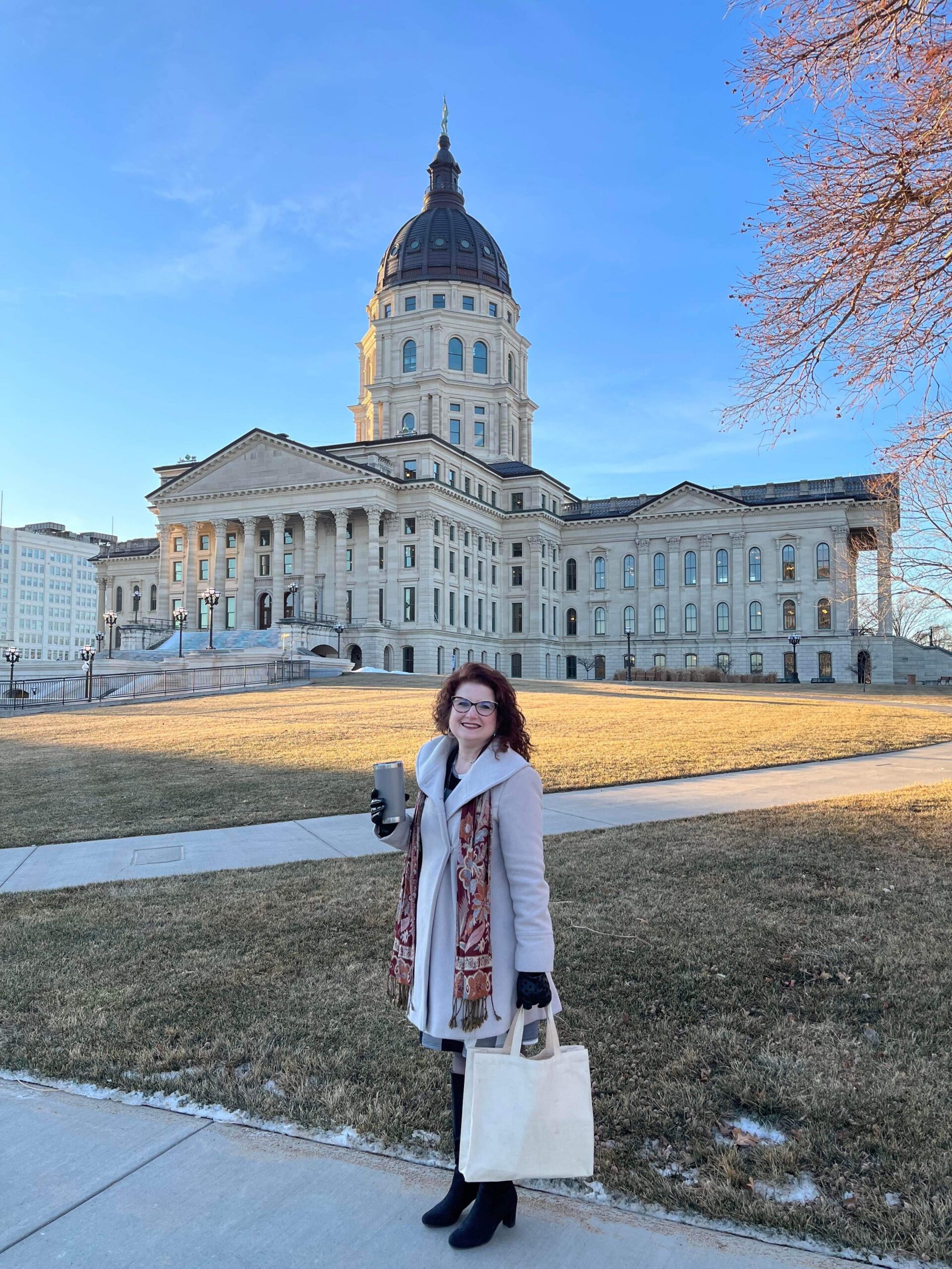 Representative Howell at the Kansas State Capitol