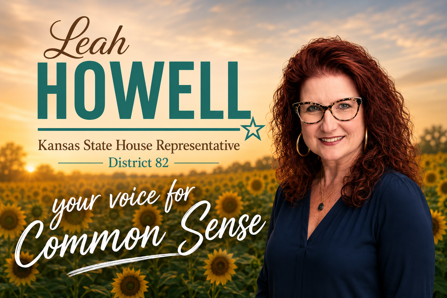 Leah Howell - Your Voice for Common Sense, Kansas House District 82